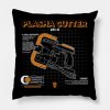 Dead Space Plasma Cutter Throw Pillow Official Dead Space Merch