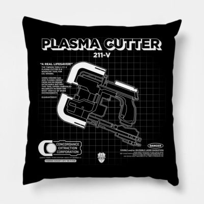 Dead Space Plasma Cutter 2 Throw Pillow Official Dead Space Merch