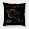 Dead Space Plasma Cutter 3 Throw Pillow Official Dead Space Merch