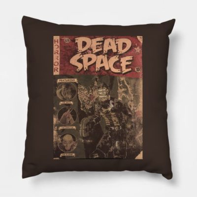 Dead Space Comic Cover V1 Throw Pillow Official Dead Space Merch