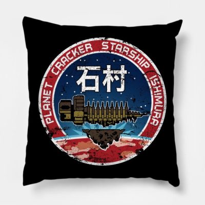 Ishimura Crew Throw Pillow Official Dead Space Merch