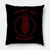 Dead Space Red Marker Throw Pillow Official Dead Space Merch