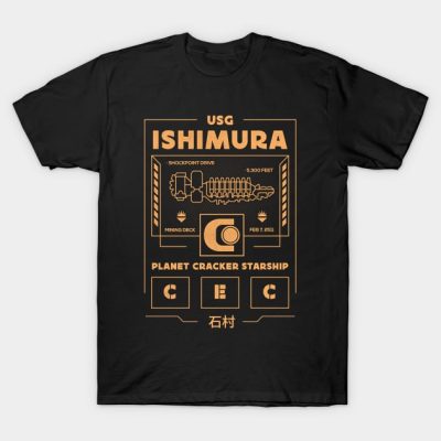 Planet Cracker Ishimura T-Shirt Official Dead Space Merch