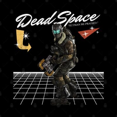 Dead Space Original Fan Art Cover Throw Pillow Official Dead Space Merch