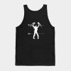 Cut Here White Tank Top Official Dead Space Merch