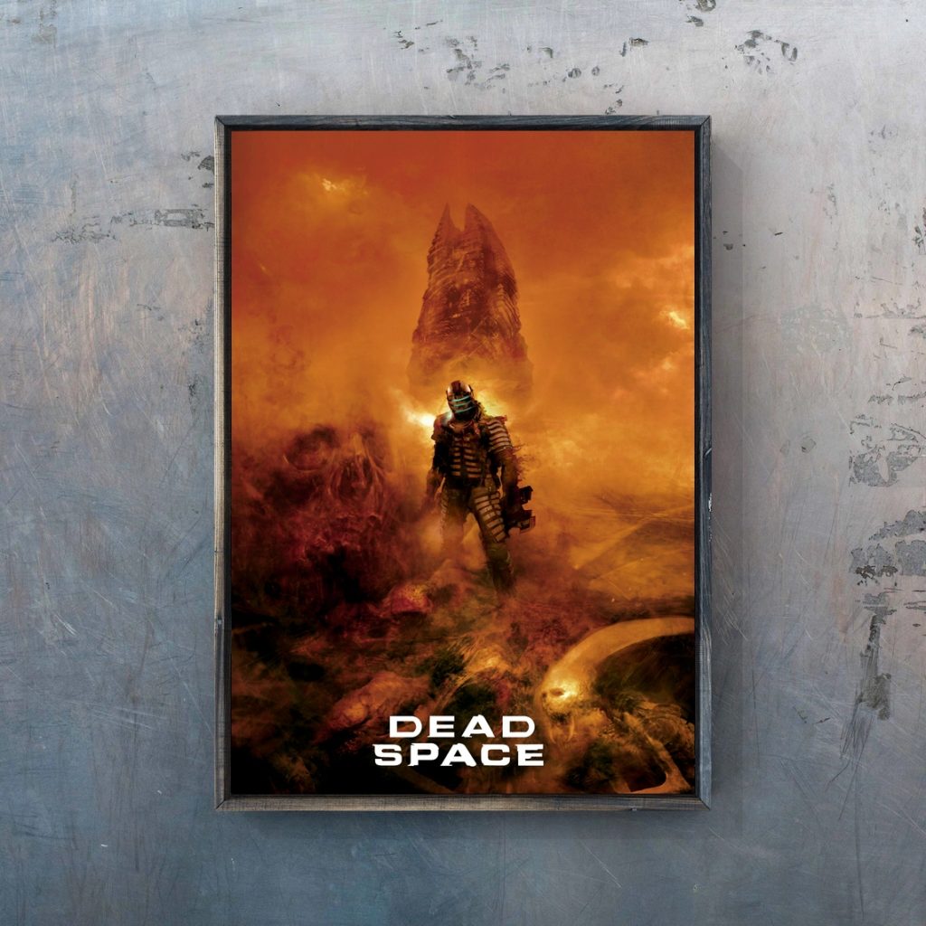 Dead Space 3 Video Game Poster PC PS4 Exclusive Role playing RPG Game Canvas Custom Poster - Dead Space Merch