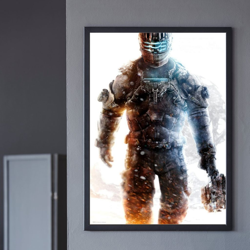 Dead Space 3 Video Game Poster PC PS4 Exclusive Role playing RPG Game Canvas Custom Poster 12 - Dead Space Merch