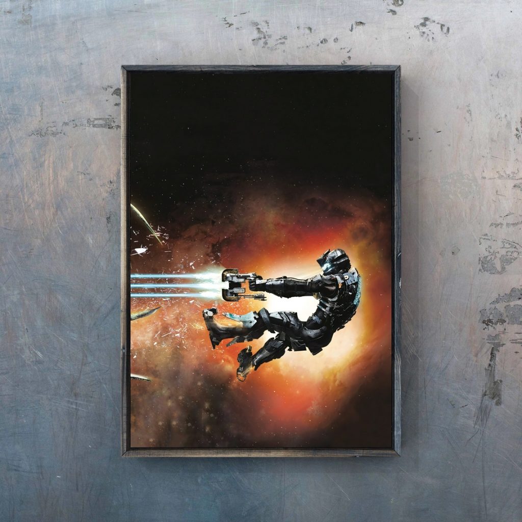 Dead Space 3 Video Game Poster PC PS4 Exclusive Role playing RPG Game Canvas Custom Poster 15 - Dead Space Merch