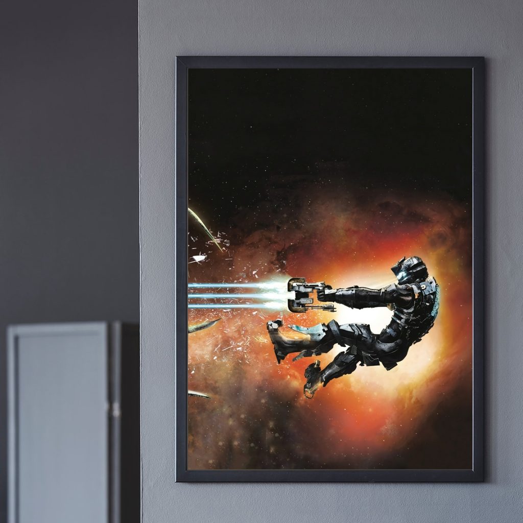 Dead Space 3 Video Game Poster PC PS4 Exclusive Role playing RPG Game Canvas Custom Poster 18 - Dead Space Merch