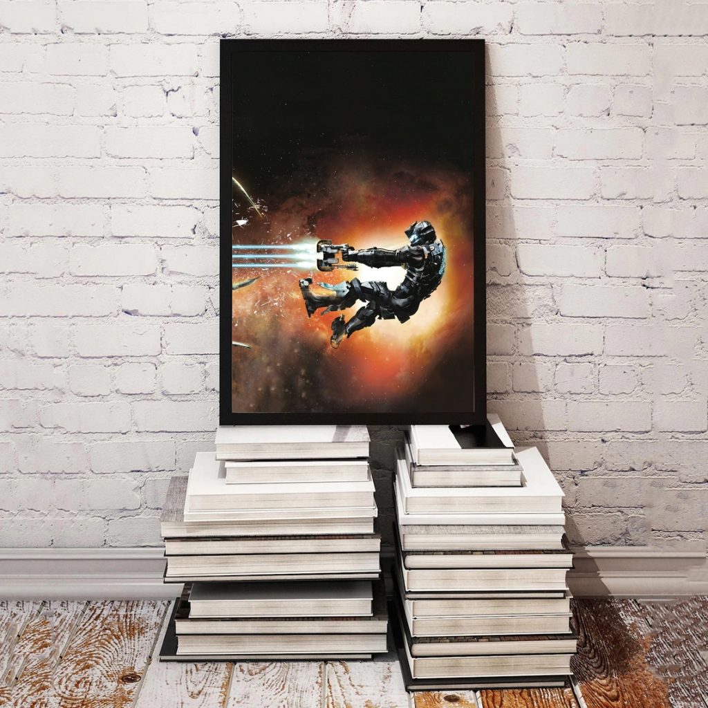 Dead Space 3 Video Game Poster PC PS4 Exclusive Role playing RPG Game Canvas Custom Poster 20 - Dead Space Merch