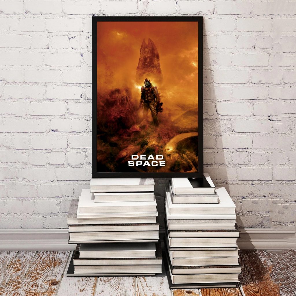 Dead Space 3 Video Game Poster PC PS4 Exclusive Role playing RPG Game Canvas Custom Poster 6 - Dead Space Merch