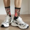 Funny Crazy Sock for Men Remake Hip Hop Harajuku Dead Space Game Happy Breathable Pattern Printed 4 - Dead Space Merch