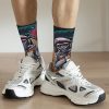 Happy Funny Men s Socks Mr Skull From Space Retro Harajuku Dead Space Game Hip Hop 4 - Dead Space Merch