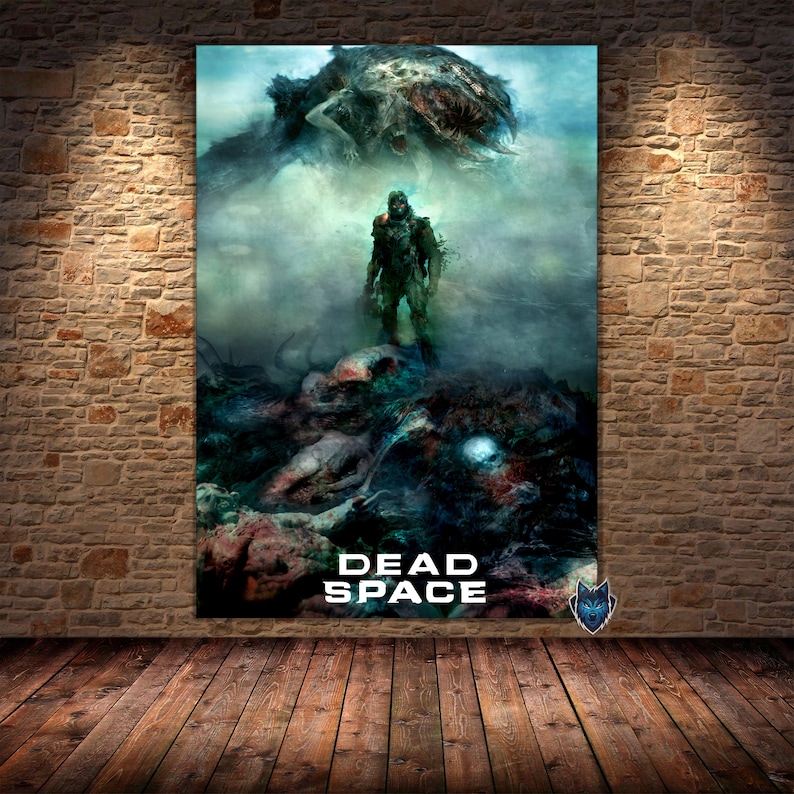 Isaac Clarke Dead Space Canvas Wallart