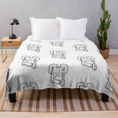 Cutter Dead Space Original Throw Blanket Official Dead Space Merch