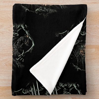 Dead Space Green Throw Blanket Official Dead Space Merch