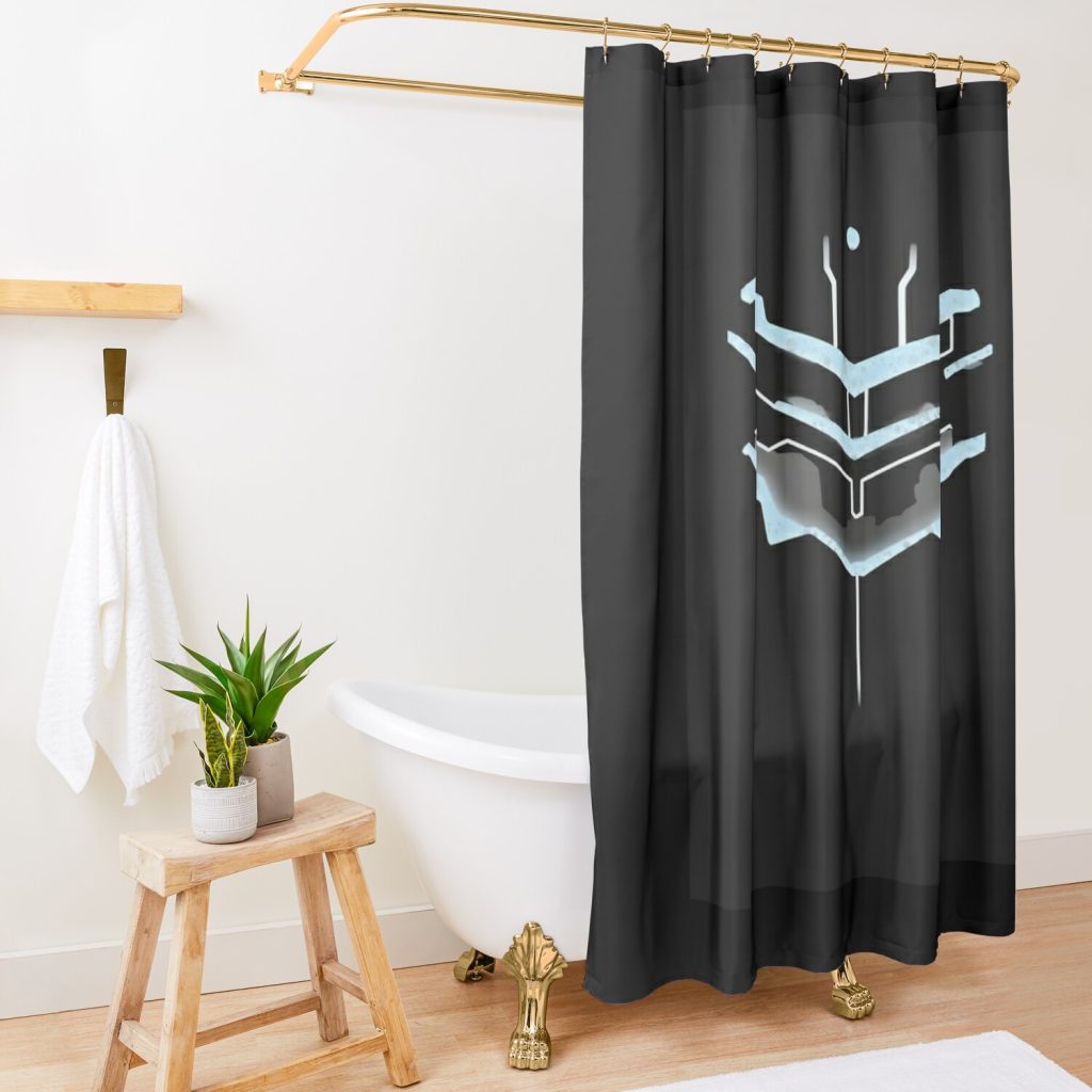 Dead Space Shower Curtain Official Dead Space Merch