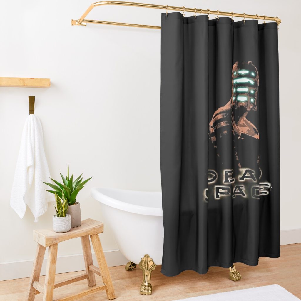 Dead Space Shower Curtain Official Dead Space Merch