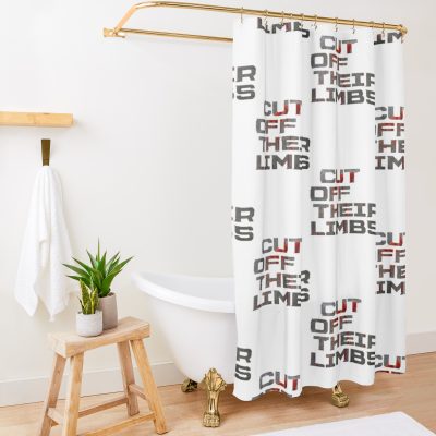 Dead Space - Cut Off Their Limbs Shower Curtain Official Dead Space Merch