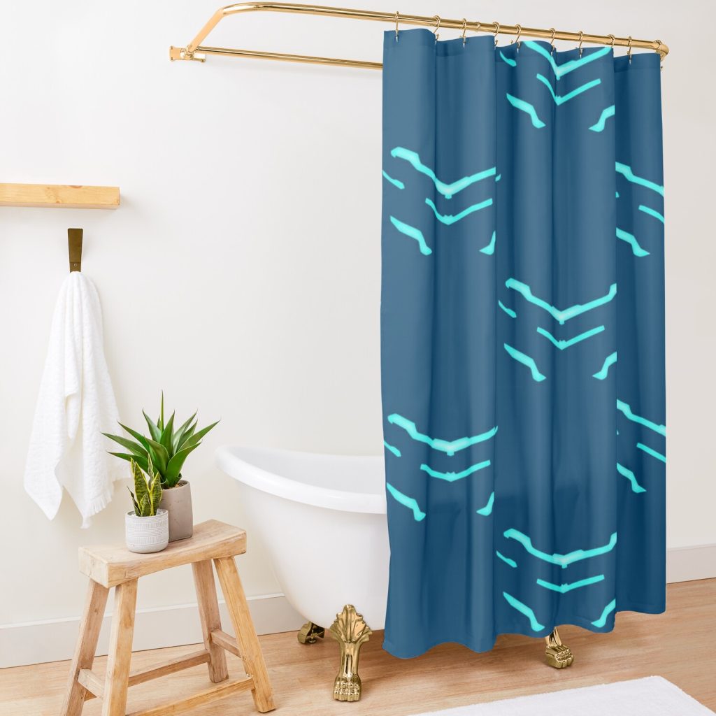 Dead Space - Custom Logo Shower Curtain Official Dead Space Merch