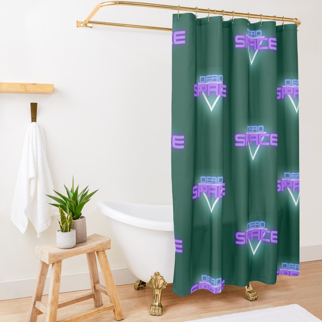 The Dead Space Upcoming Game Shower Curtain Official Dead Space Merch