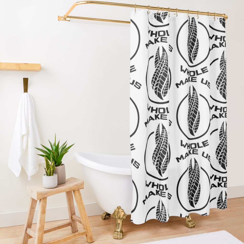 Black Dead Space Marker Shower Curtain Official Dead Space Merch