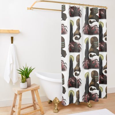 Dead Space Shower Curtain Official Dead Space Merch