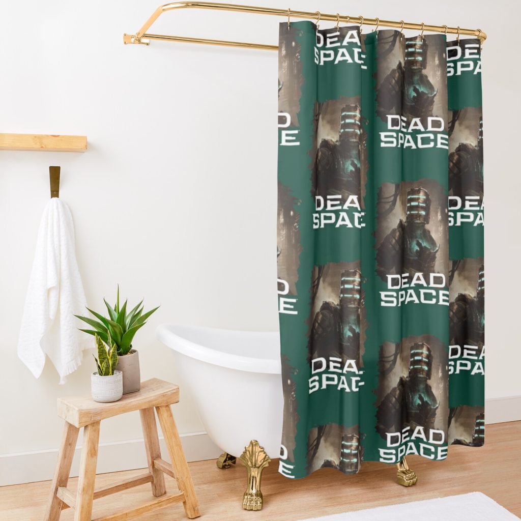 Dead Space - Isaac Clarke Shower Curtain Official Dead Space Merch