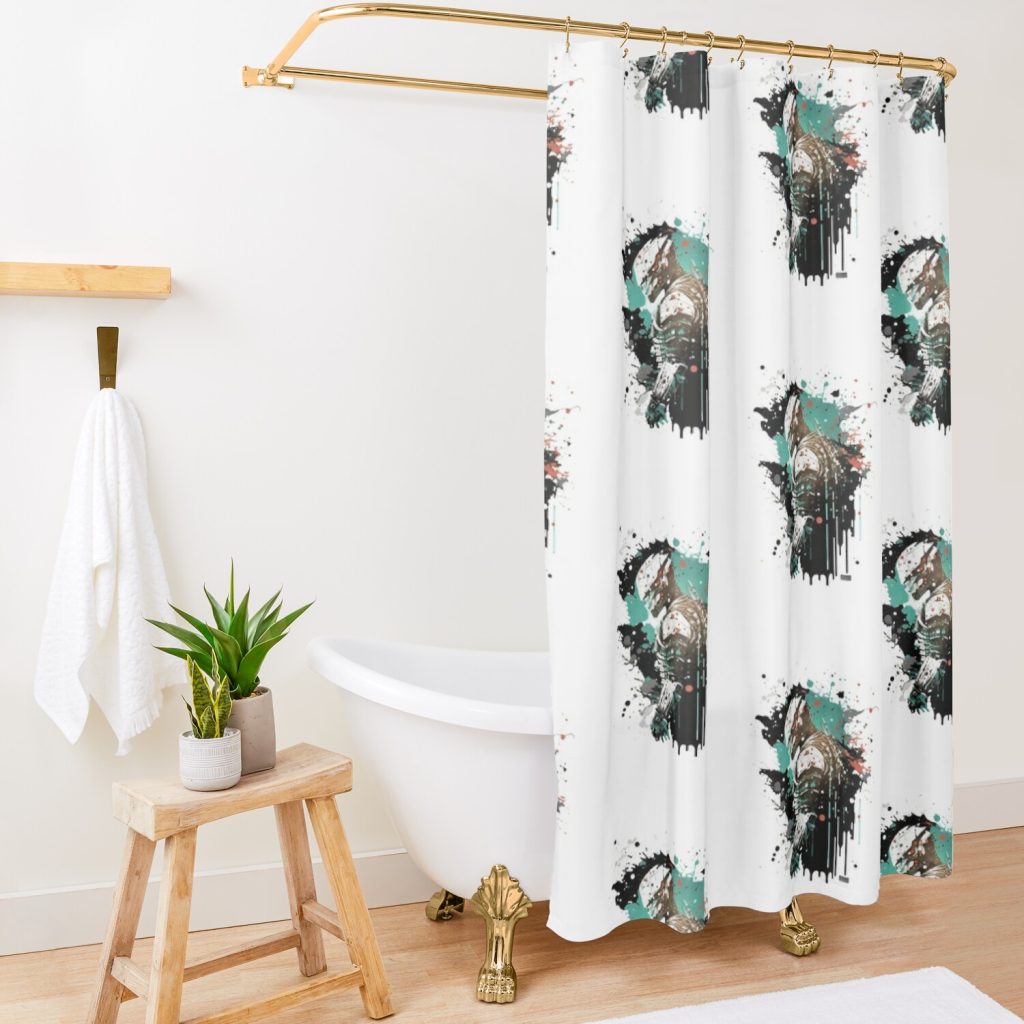 Shower Curtain Official Dead Space Merch