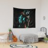 Dead Space Dark Splatter Tapestry Official Dead Space Merch