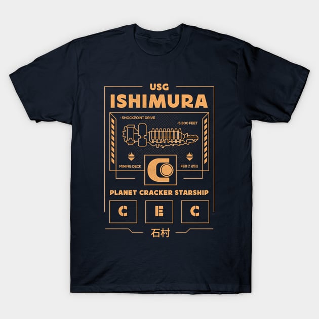 Ishimura Dead Space Style 2 T-Shirt